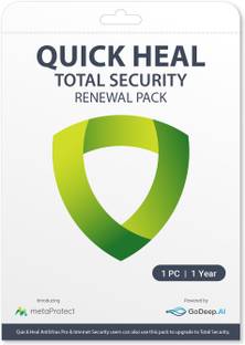 QUICK HEAL Total Security 1 User 1 Year
