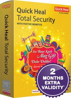 QUICK HEAL Total Security 1 User 1.5 Years