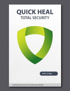 QUICK HEAL Total Security 2 User 2 Years