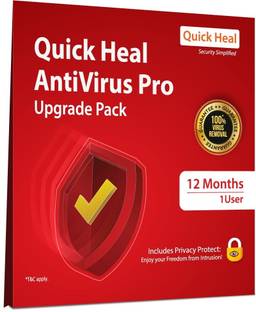 QUICK HEAL Anti-virus 1 User 1 Year (Renewal)