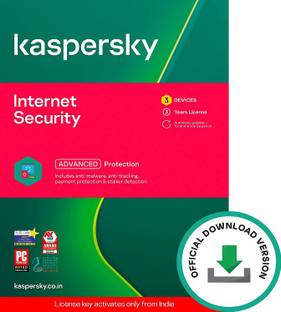 Kaspersky Internet Security 3 User 3 Years