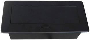 TECHGEAR Pop Up Box 4 Ac Power Socket For Conference Table 5a Three Pin Socket Media Streaming Device