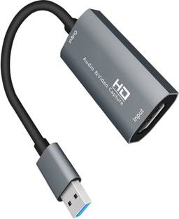 microware HDMI Video Capture Card to USB 3.0 port Z29 for quick and convenient recording Media Streaming Device