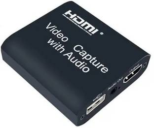 VOOCME HDMI Video Capture Card HDMI to USB Video Capture + Audio for PC Laptop HD Media Streaming Device