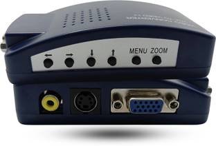 Octec VGA to BNC Video and S-Video Converter|Multi-Standard Video Support Media Streaming Device