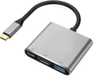 Etzin 3 in Type C to HDMI Adapter Converter(EPL-221TC-001) Media Streaming Device