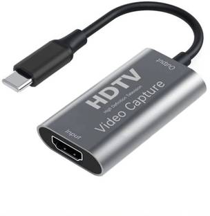 microware HD 1080P Type C Video Capture Card For PC Game Camera Recording Live Streaming Media Streaming Device