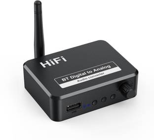 microware 5.1 Bluetooth RCA receiver converter digital to analog audio adapter Media Streaming Device