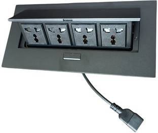 techut pop up box with 4 universal power sockets outlets Media Streaming Device