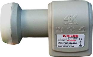dilos FS-222PRO Eco Series Universal Twin LNB Best Quality Dual LNB Media Streaming Device