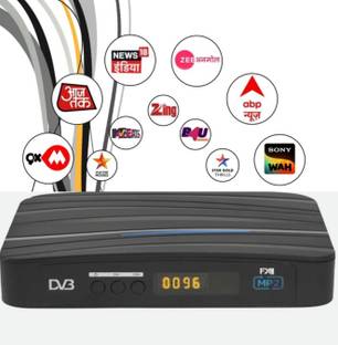 Sky NEW MPEG-2 SD DVB-S Digital FTA Set-Top Box GET LIFE TIME FREE TV / FM CHANNELS Media Streaming Device