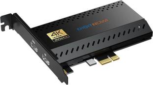 microware 4K HDMI Capture Card PCIe, 4K30fps Game Capture Internal, 4K60 HDR Pass-Through Media Streaming Device