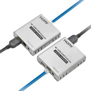 coolcold HDMI Extender 120m Cascade Connection HDMI RJ45 LAN IR Transmitter Receiver Media Streaming Device
