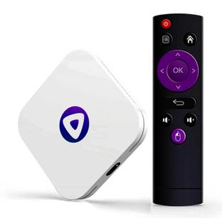Profitech Communication H96 MAX M1 RK3528 Android 13 TV OS 4GB RAM 32GB ROM BT 4 Dual Band WiFi 4K Media Streaming Device
