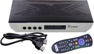 LRIPL LR777 HD MPEG-4 FREE TO AIR Set Top Box with Pen Drive Support and HDMI Port Media Streaming Device