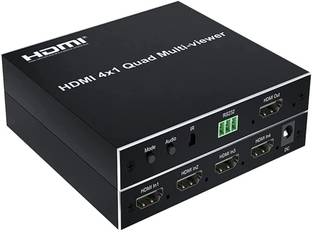 Tobo HD 4X1 HDMI Multi-viewer 4 Screen Splitter Switch Hdmi Multiviewer Quad Media Streaming Device