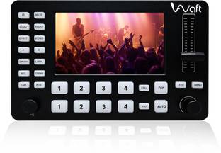 AIWaft C1 Compact 4-Channel HDMI Live Video Mixer Switcher | PTZ Camera Control Media Streaming Device
