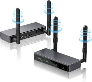 Tobo Wireless HDMI Transmitter and Receiver, 5.8G HDMI Loop-Out Extender TD-1402H Media Streaming Device