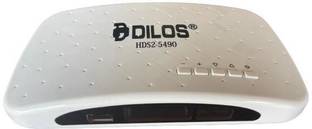 dilos HDS2-5490 Free-To-Air Full HD DVB-S2 Set-Top Box Media Streaming Device