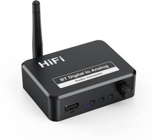 Tobo Bluetooth Receiver and Transmitter, Bluetooth 5.3, Support 2 Headsets TD-1182WA Media Streaming Device