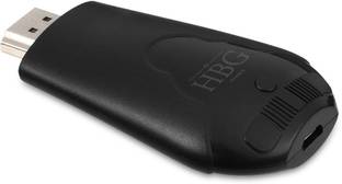 HumBiG K4 Wireless Display Adapter Miracast Streaming Receiver Dongle for TV 4K HDMI Media Streaming Device