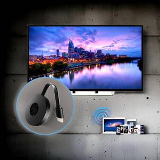 FRONY Smart Streaming: Chromecast HDMI Dongle for Wireless Media Playback V12 Media Streaming Device