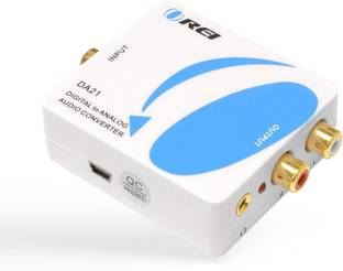 OREI Optical SPDIF/Coaxial Digital to RCA L/R Analog Audio Converter with 3.5mm Jack Media Streaming Device