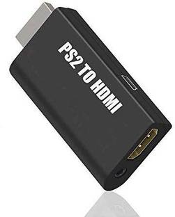 VOOCME PS2 to HDMI Converter Supports All PS2 Display Modes with 3.5mm Audio Converter Media Streaming Device