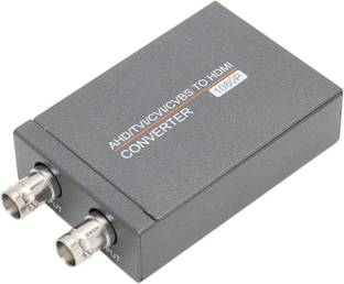 microware BNC to HDMI Converter, AHD TVI CVI CVBS to HD Multimedia Interface Converter Media Streaming Device
