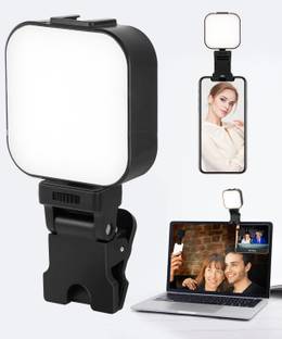 Clefairy LED Video Light on Camera,Mini LED Camera Lights 250 lx Camera LED Light