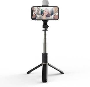 istylei R1S 3-in-1 Bluetooth Selfie Sticks with Flash, Bluetooth Selfie Stick