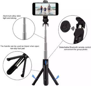 Infinite Digital Bluetooth Selfie Stick with Wireless Remote And Extended Tripod Stand Bluetooth Selfie Stick