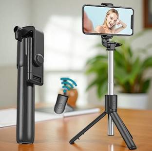 istylei R1 Tripod Stand Mobile Stand Compatible with All Phones Bluetooth Selfie Stick