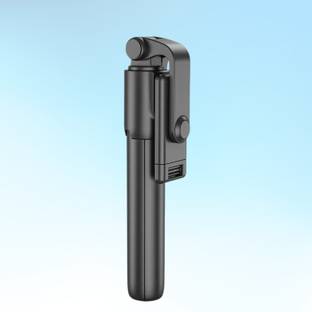BITWEAVE S82 - Bluetooth Selfie Stick with Light & Tripod for All Phones Tripod