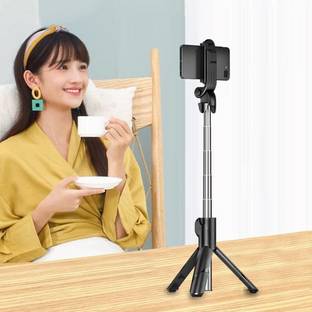 SANNO WORLD Selfie Stick with Detachable Wireless Remote 3 in 1 Function Sturdy Tripod Stand Tripod