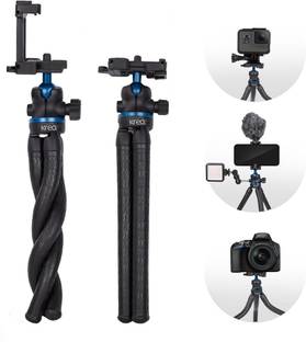 Kreo Gopod Gorilla tripod stand for mobile phones and cameras, vlogging travel tripod Bluetooth Selfie Stick