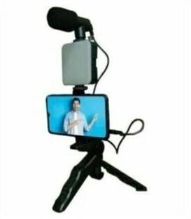 APSOLIGHT vlogging video maker kit with mic |tripod |led flash 05 Tripod