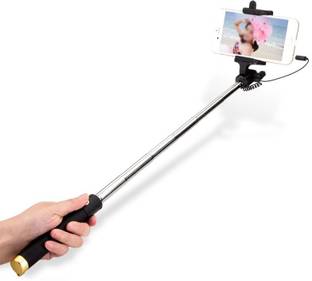 G2L UNIVERSAL WIRED HANDHELD MONOPOD FOR PHONE HOLDER OR PHOTOGRAPHY VIDEO RECORDING YOUTUBE REELS & CAPUTURE EVERY SPECIAL MOMENT Cable Selfie Stick