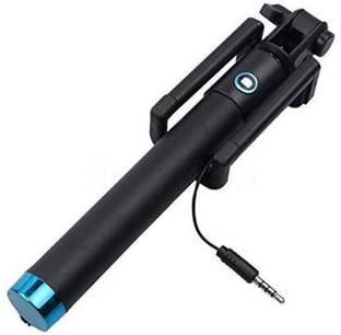 SANNO WORLD UNIVERSAL WIRED HANDHELD MONOPOD FOR PHONE HOLDER OR PHOTOGRAPHY VIDEO RECORDING YOUTUBE REELS & CAPUTURE EVERY SPECIAL MOMENT Cable Selfie Stick