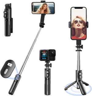 Kemove Mini Selfie Stick Tripod Extendable Phone Stand with Bluetooth Remote71cm Portable Tripod Selfie Stick for iPhone//Mobile Bluetooth Selfie Stick