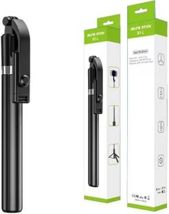 MOBONE R1-L 360° Rotational Head, Hidden Tripod Stand Photography Bluetooth Selfie Stick Bluetooth Selfie Stick