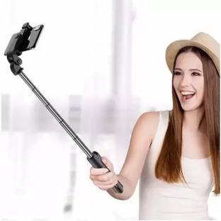 Infinite Digital TOP Bluetooth Extendable Selfie Stick with BLUETOOTH REMOTE Tripod