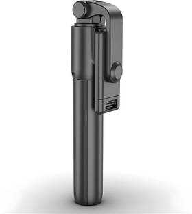 Ample Wings AW R1 Selfie Stick with Detachable Wireless Remote, 3 in 1 Function Sturdy Tripod Stand and Mobile Stand Bluetooth Selfie Stick Compatible with All Smart Phones Bluetooth Selfie Stick Bluetooth Selfie Stick