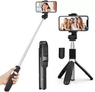 Infinite Digital Selfie Stick Tripod,Selfie Stick with Detachable Wireless Remote and Tripod Bluetooth Selfie Stick