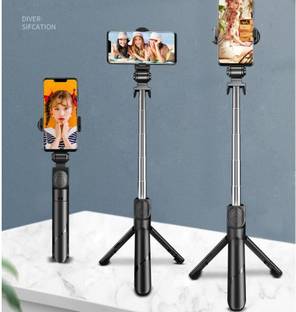 Infinite Digital Bluetooth Extendable Selfie Sticks with Wireless Remote and Tripod Stand, 3-in-1 Tripod