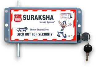 suraksha Shutter Siren Non-Gsm Loud Siren, Stop Unauthorized Entry, Anti Theft Device Wireless Sensor Security System