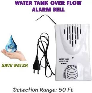 Mossel Water Tank Overflow Alarm Bell with Hindi & English Voice Announcement Wired Sensor Security System