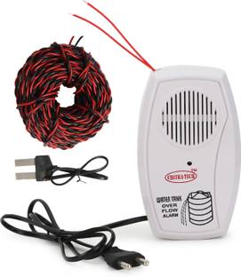 CHITRATECH Water Tank Overflow Alarm in Hindi and English Language With Wire and Sensor Wired Sensor Security System
