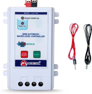 MICROTAIL Water Level Controller, 20A, Wall Mount Plastic Enclosure, 0.5mm Wired Sensor Security System