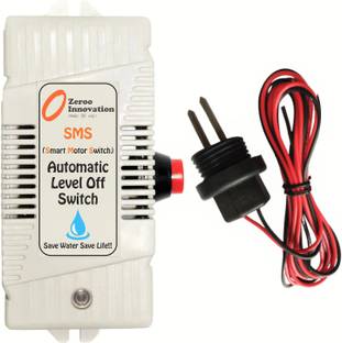 Zeroo Smart Motor Switch (SMS) Water Level Auto cut Off Switch for Borewell Wired Sensor Security System